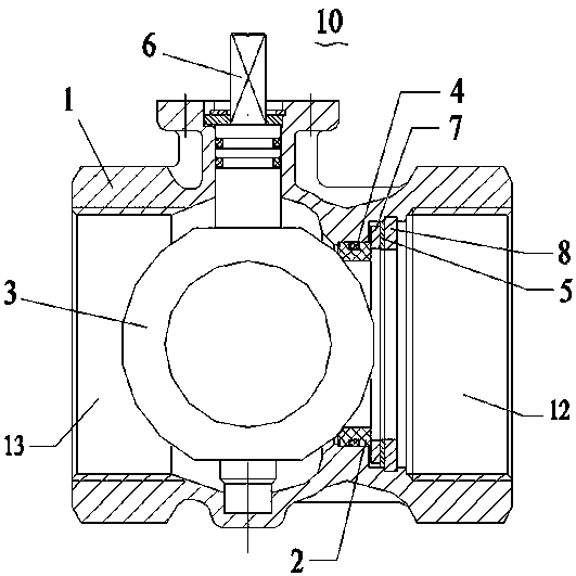 V-type regulating ball valve