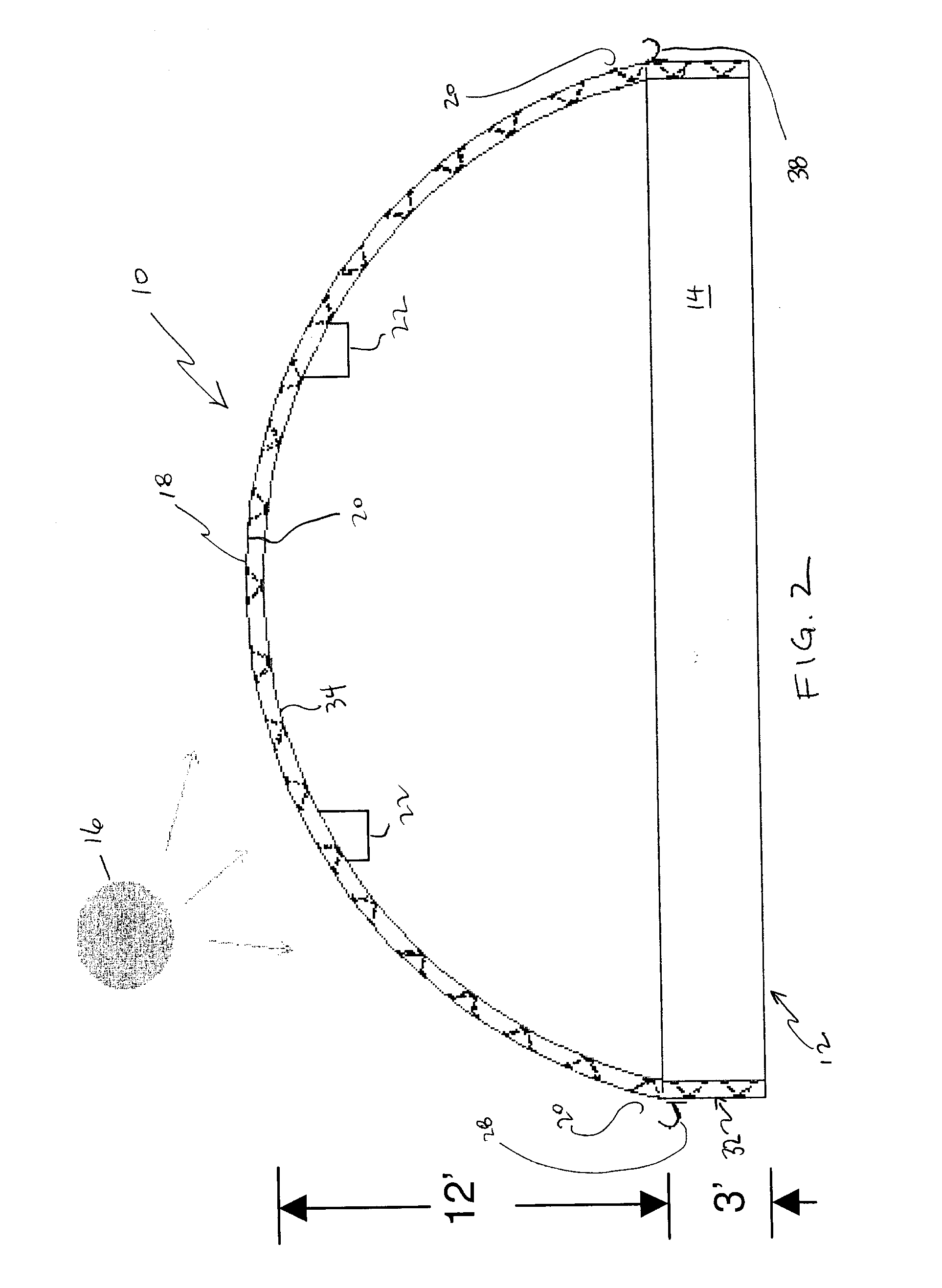 Structure and method for the collection of an evaporated fluid