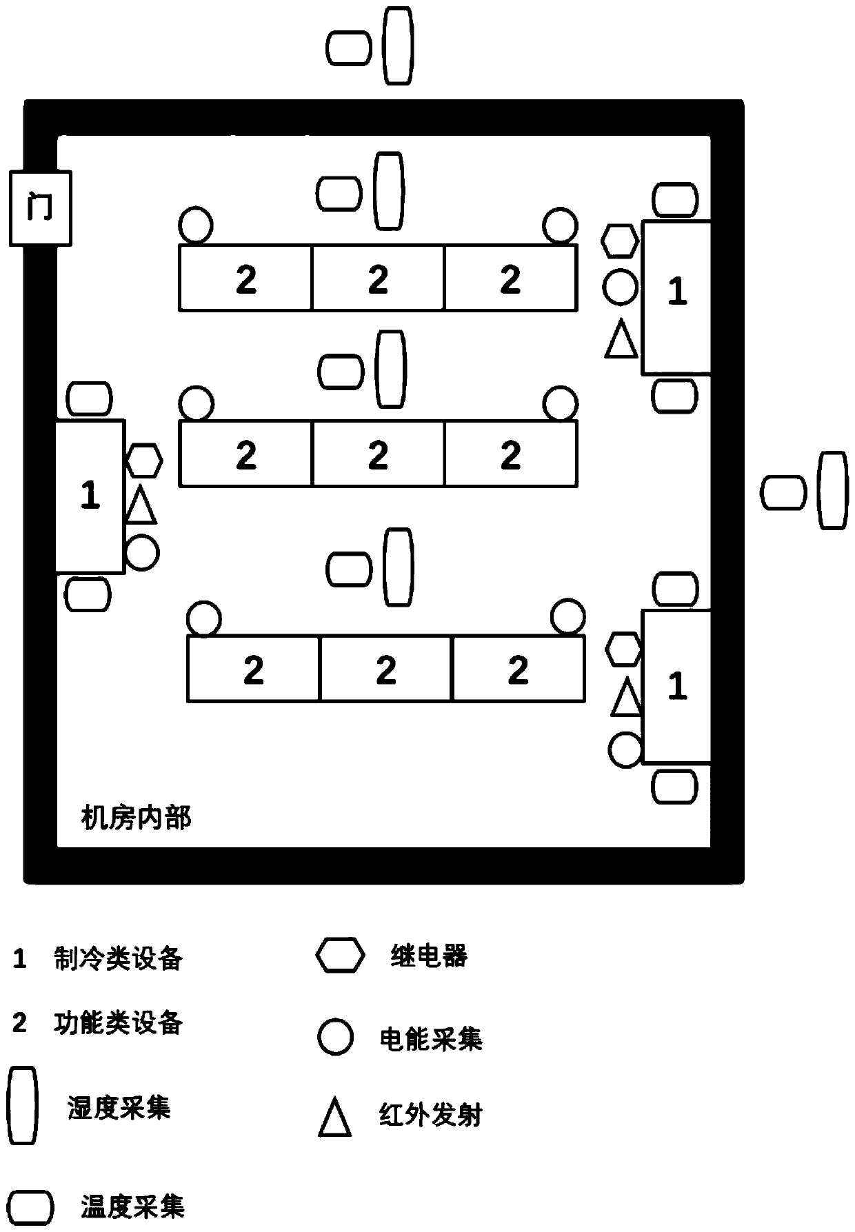 Communication machine room air conditioner energy saving method and device