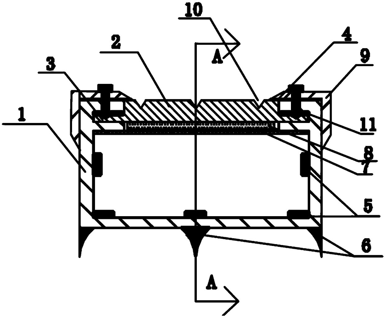 A moisture-proof bus bar bridge