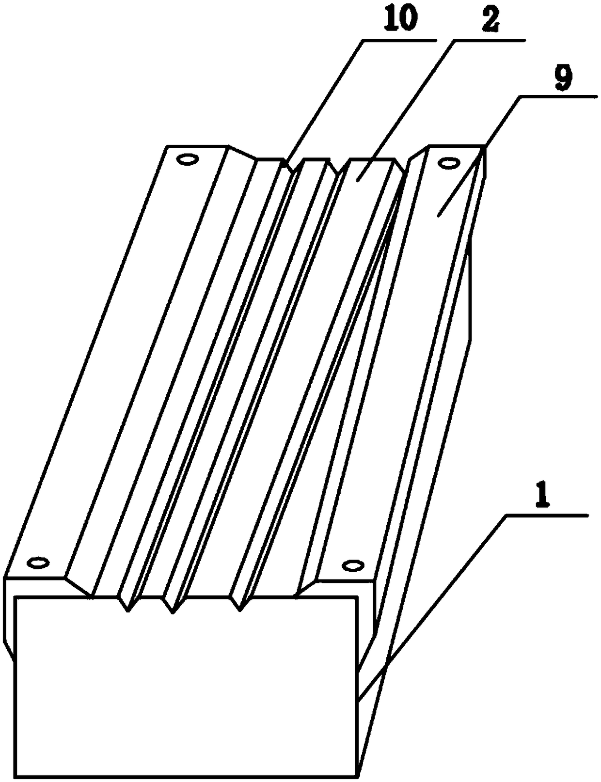 A moisture-proof bus bar bridge