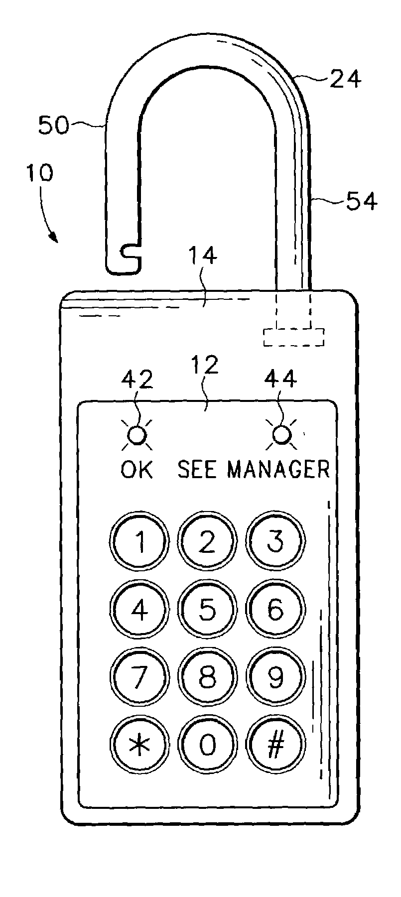 Lock with remotely activated lockout feature