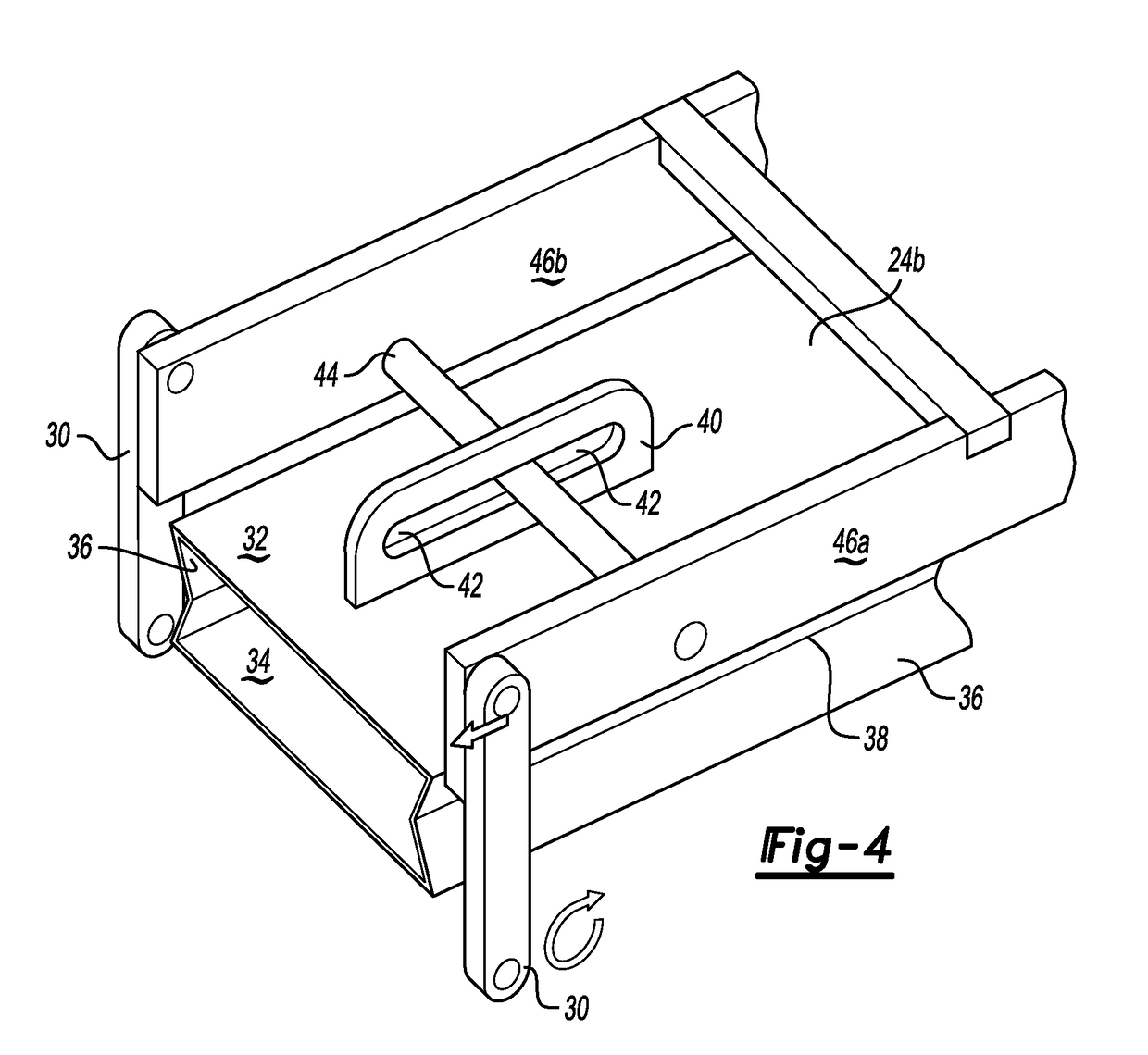 Collapsible under-seat exhaust duct for battery compartment
