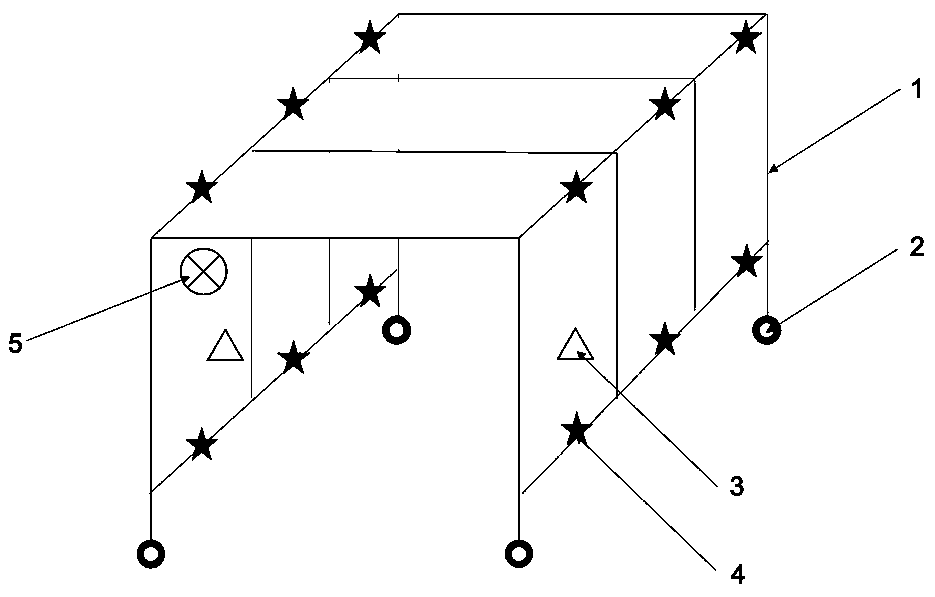 Intelligent disinfection spraying system and device of medical waste transfer vehicle