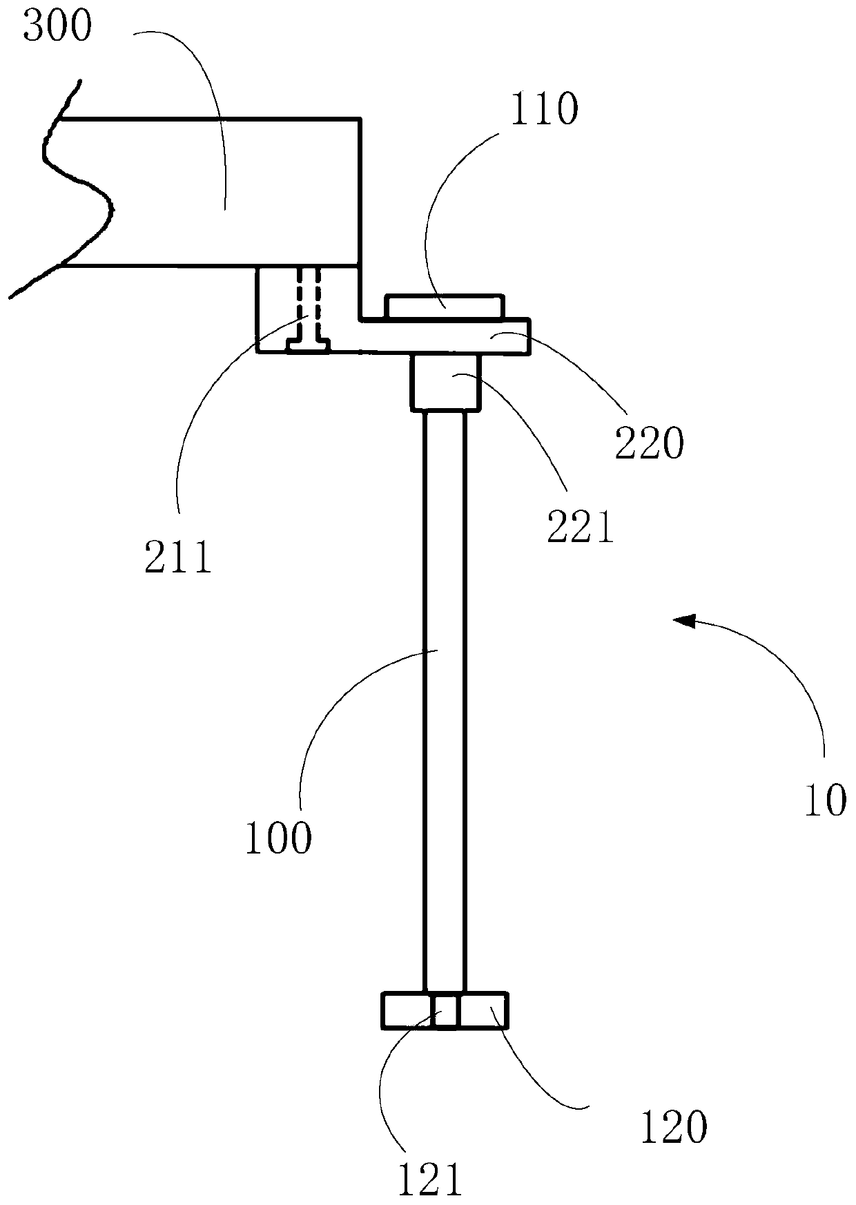 Grounding structure and chemical vapor deposition equipment with grounding structure
