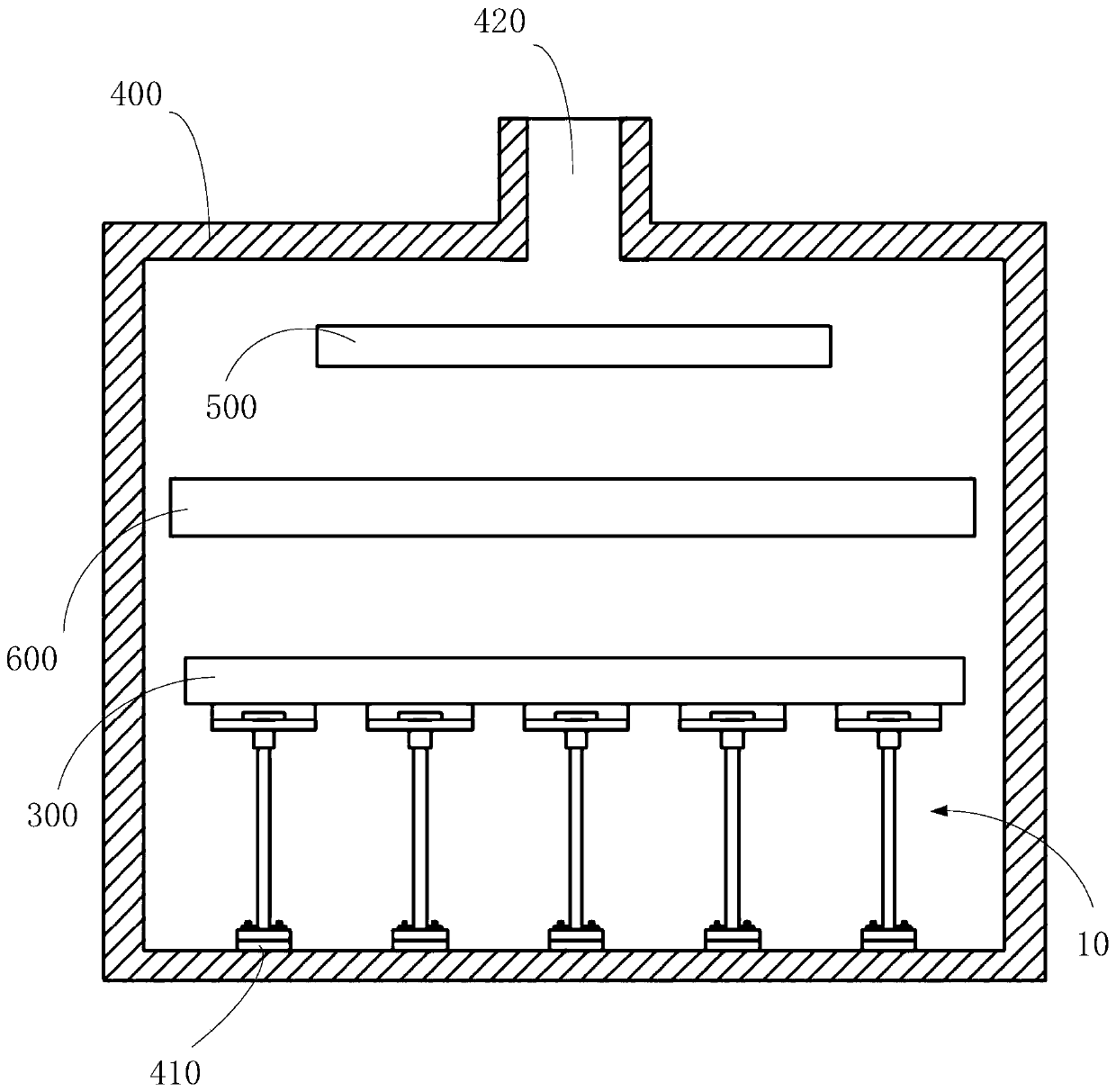 Grounding structure and chemical vapor deposition equipment with grounding structure