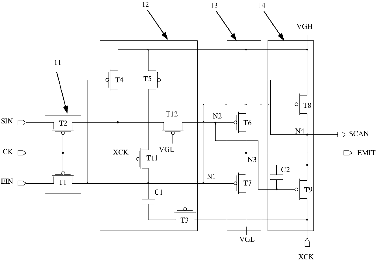 A kind of shift register, gate driving circuit, display panel and driving method