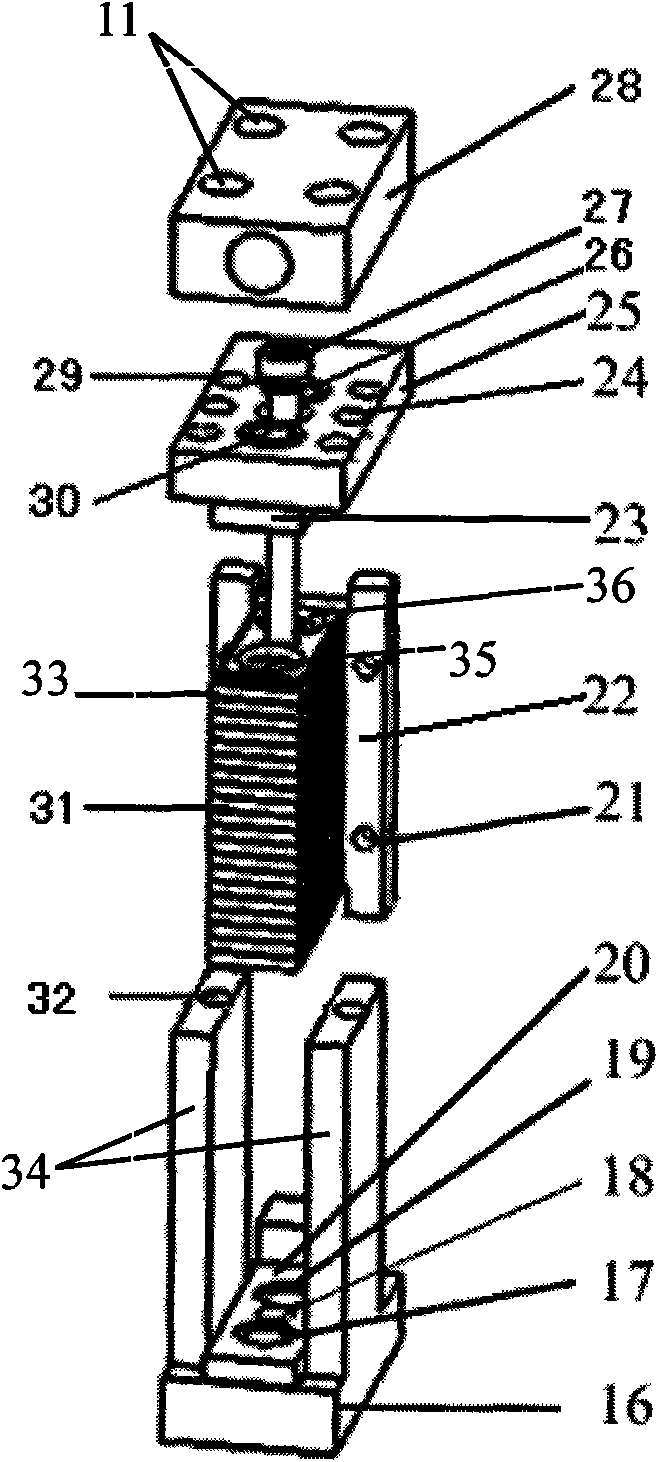 Novel low-cost stack-up array liquid refrigeration semiconductor laser and manufacturing method thereof