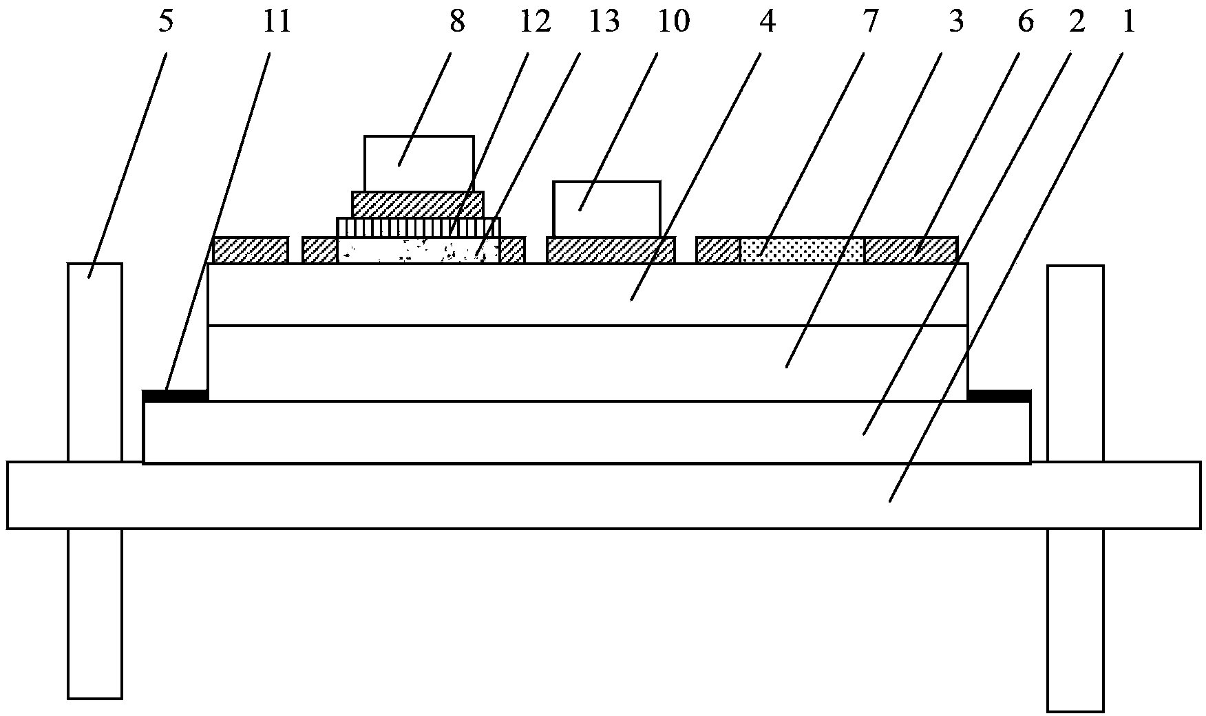 Integrating method for high-sensitivity temperature-controlled thick film hybrid integrated circuit