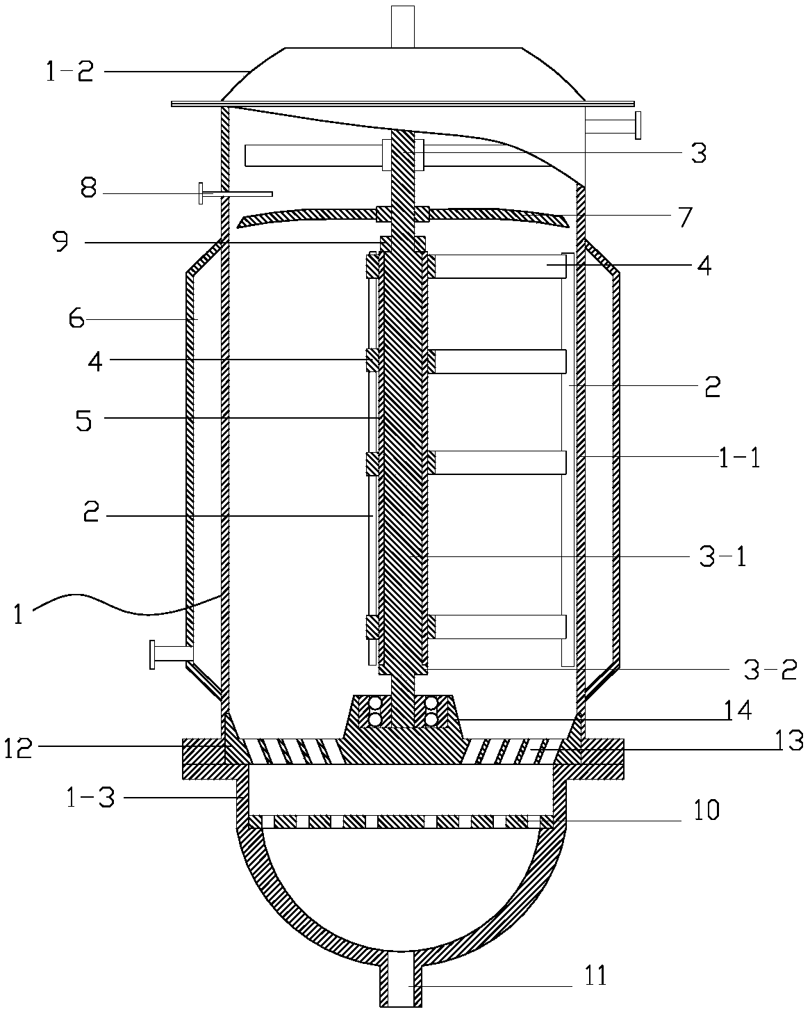 Plant polyphenol concentrating device