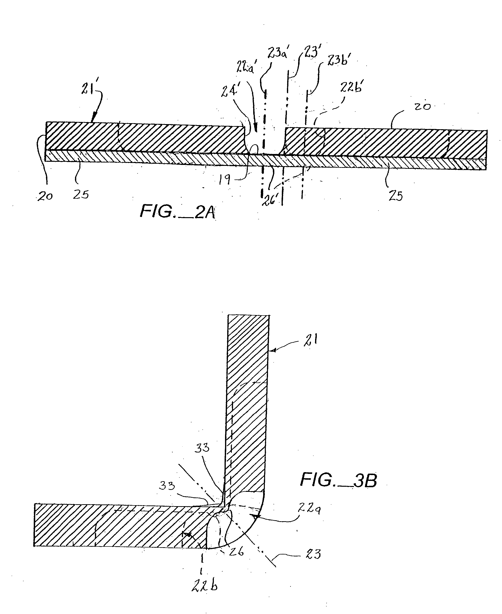 Sheet material with bend controlling grooves defining a continuous web across a bend line and method for forming the same