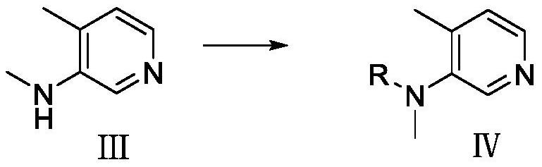 Preparation method of tofacitinib intermediate cis-1-benzyl-N, 4-dimethylpiperidine-3-amine dihydrochloride