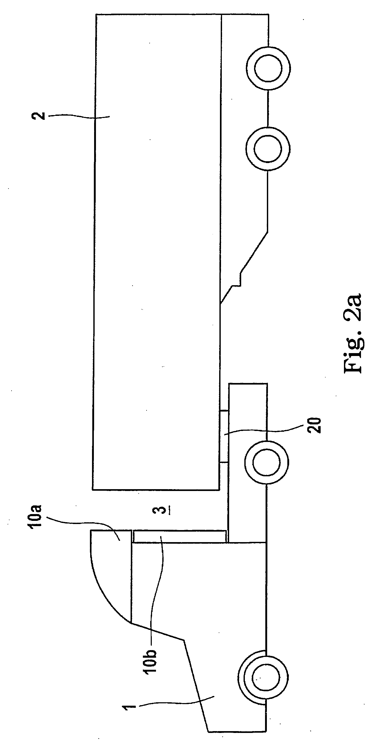 Adjusting device, air deflecting system, control member and device enabling aerodynamic resistance of a semi-trailer to be reduced