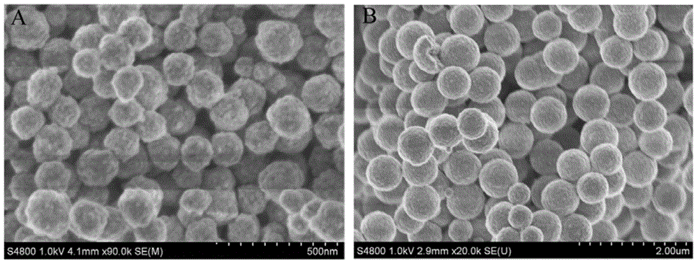 Superparamagnetic nanoparticle Fe3O4@SiO2@PSA modified by PSA and preparing method and application thereof