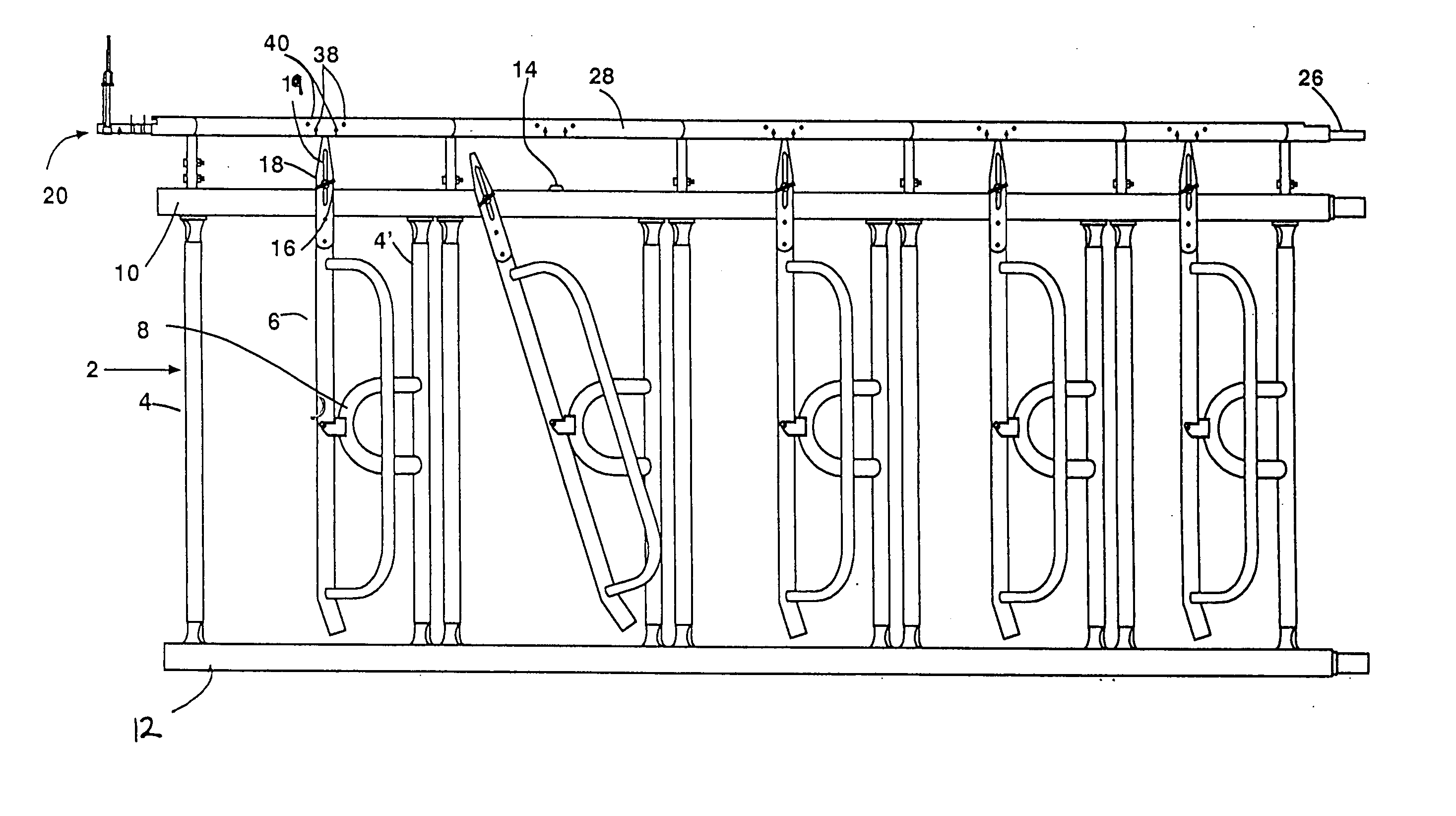 Animal stanchion with selectively releasable feature