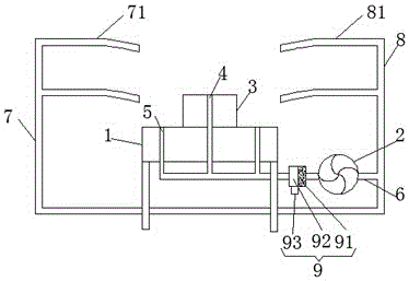 Chip removing guide rail for production equipment