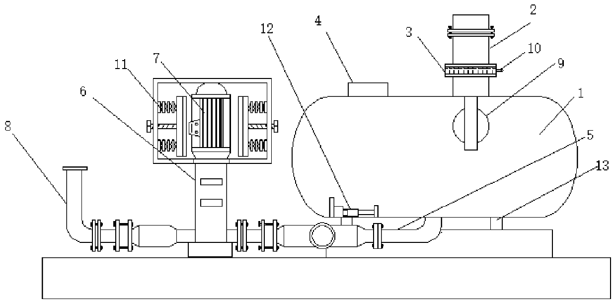 Water supply control system for pump station of a non-negative pressure water supply device