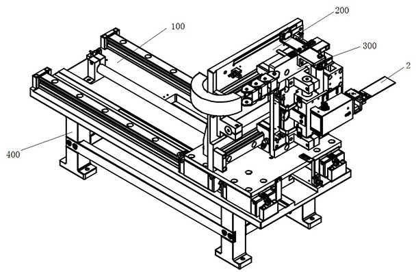 Mechanical arm for shooting bone marrow smears and working method thereof