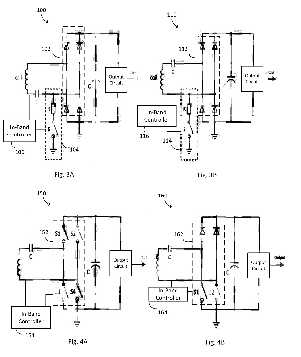 Single switch modulation circuit and wireless charging receiver
