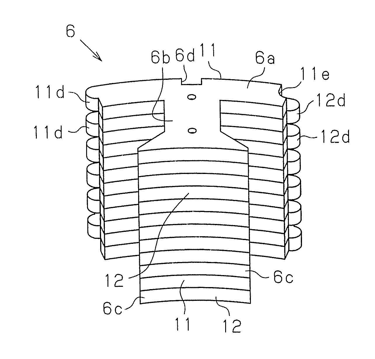 Manufacturing method of stator, and stator