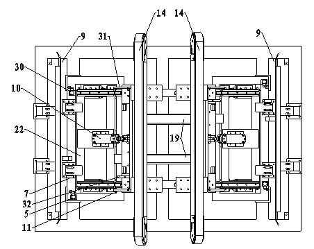 Automobile door and cap switchable conveying device