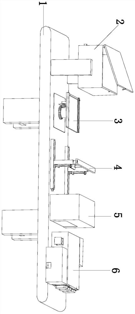 A kind of automatic separation equipment of goose feather bone