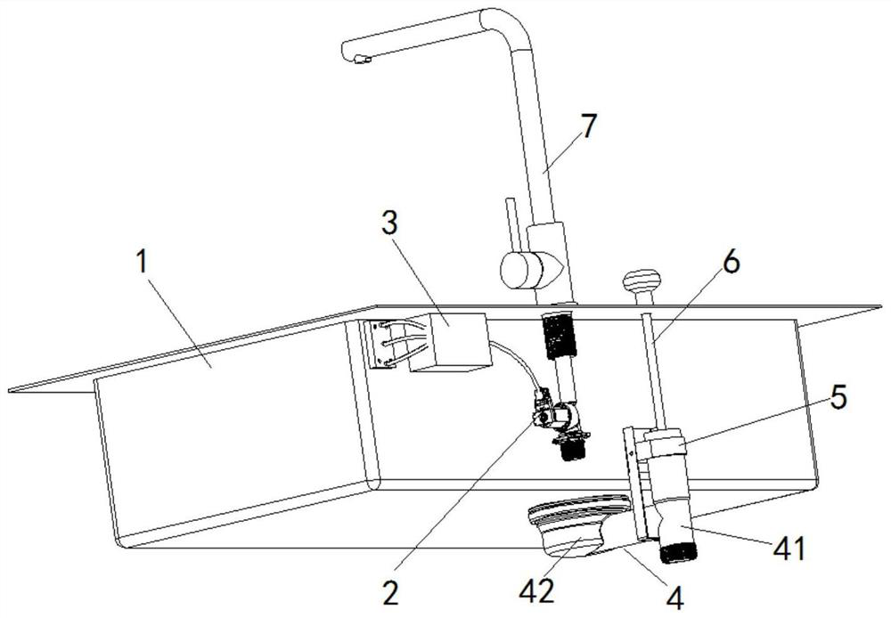 Anti-overflow structure and water tank