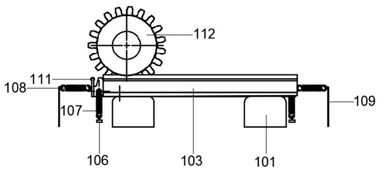 Gear entering buffer device