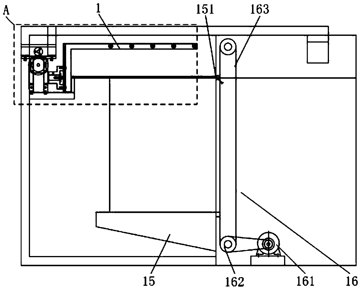 Carton production machine using single paperboard