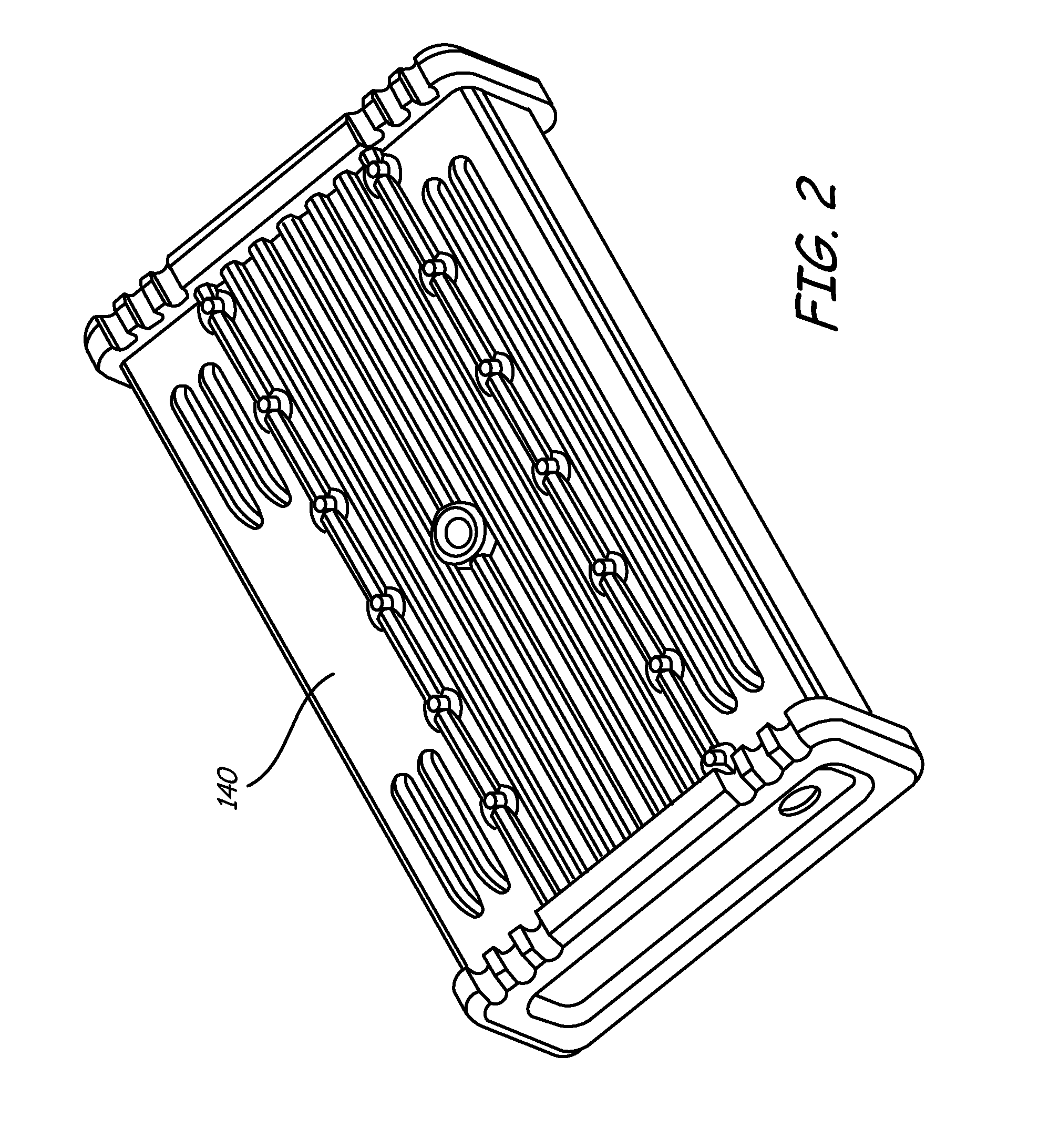 Battery maintenance device with thermal buffer