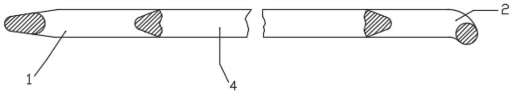 Single-arm lifting ring and production process thereof