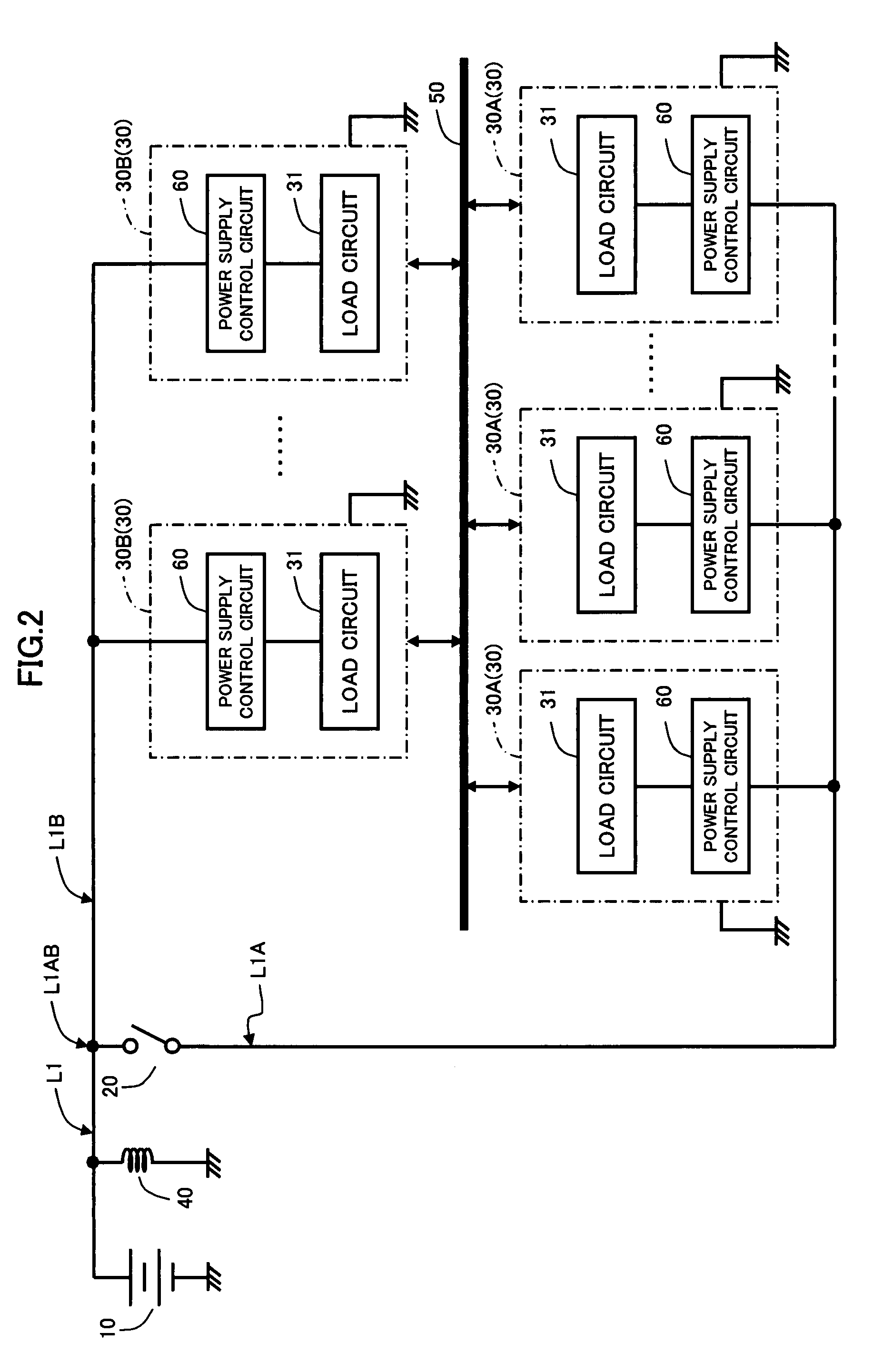 Power supply control circuit, and electronic control device, power supplying circuit, and power control integrated circuit equipped with power supply control circuit
