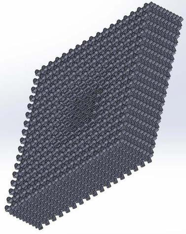 Radial classification porous titanium alloy part and 3D printing preparing method thereof
