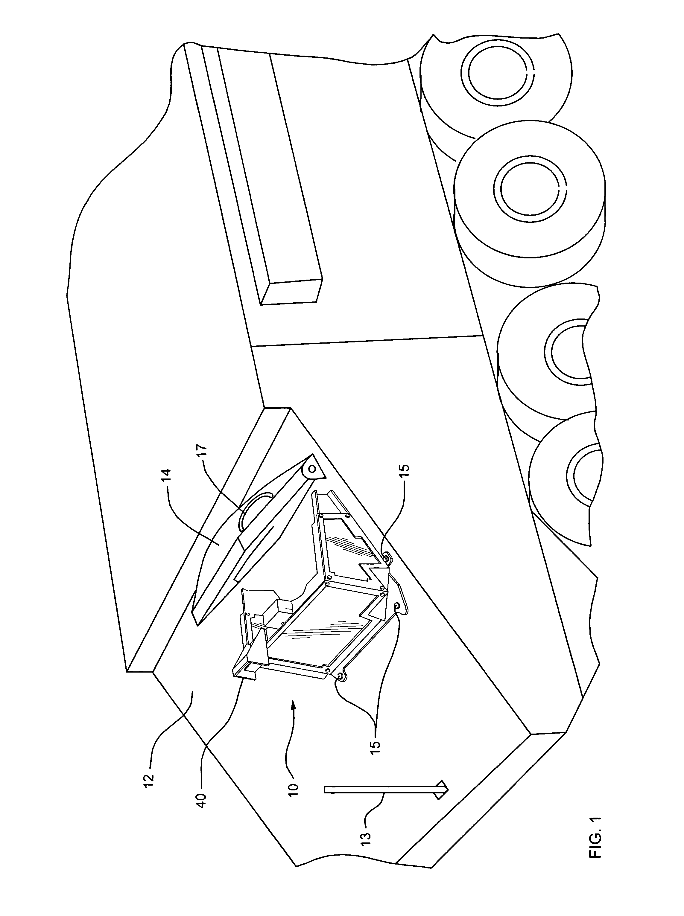 Ballistic armor shield for hatch area of armored vehicle