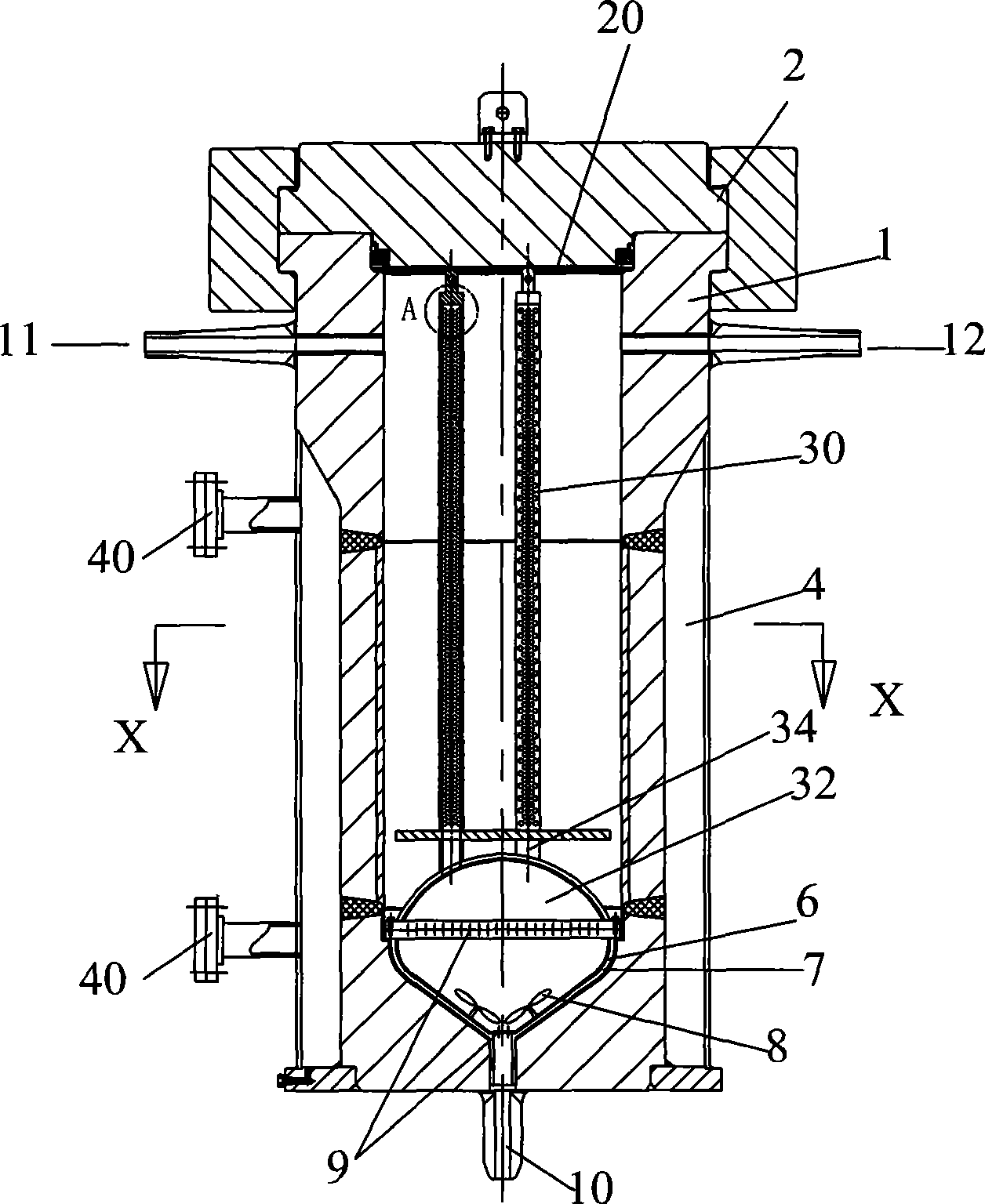 Supercritical CO2 anhydrous yarn warp dyeing system and dyeing method thereof