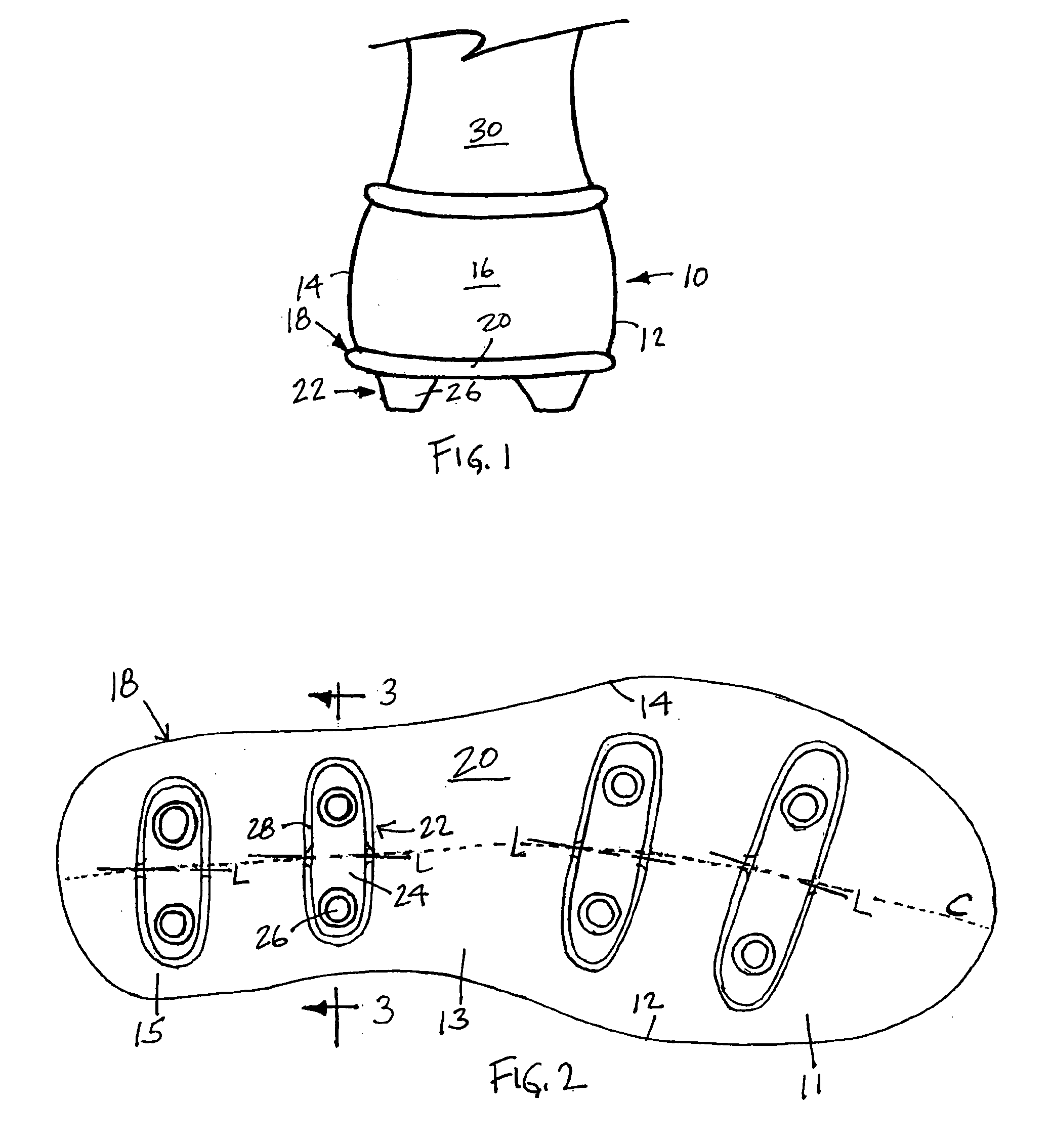 Sole structure with pivoting cleat assembly