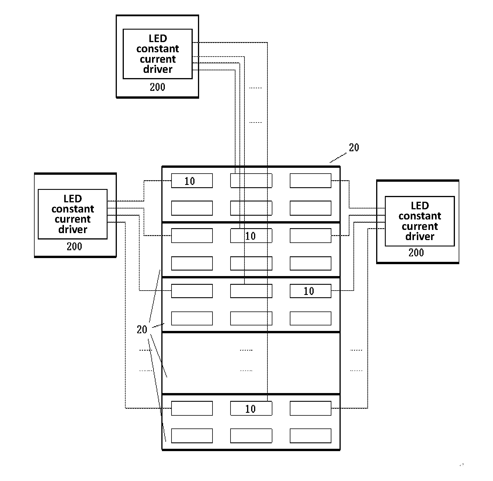 Backlight drive circuit, method for driving the same, and liquid crystal display device