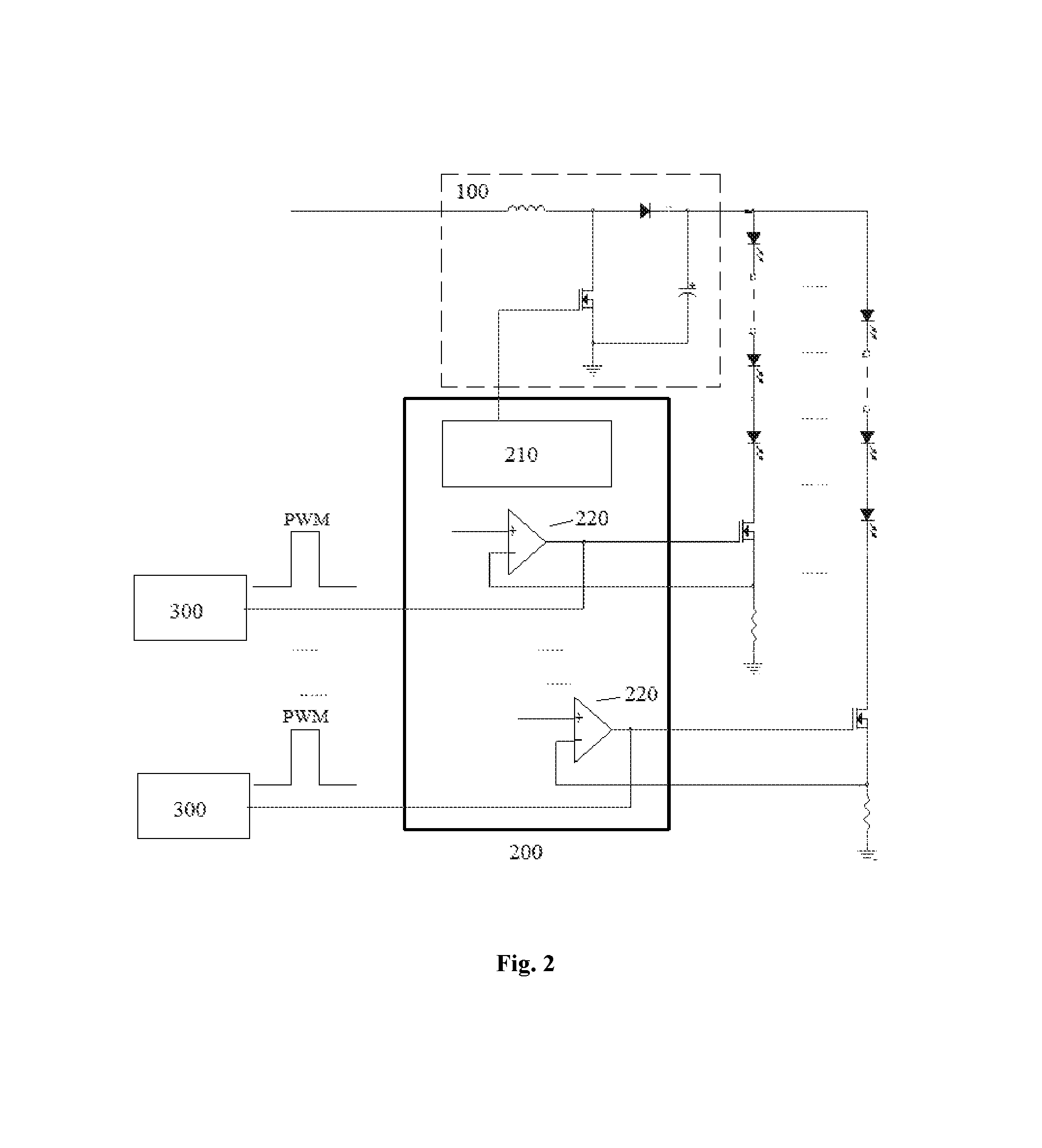 Backlight drive circuit, method for driving the same, and liquid crystal display device