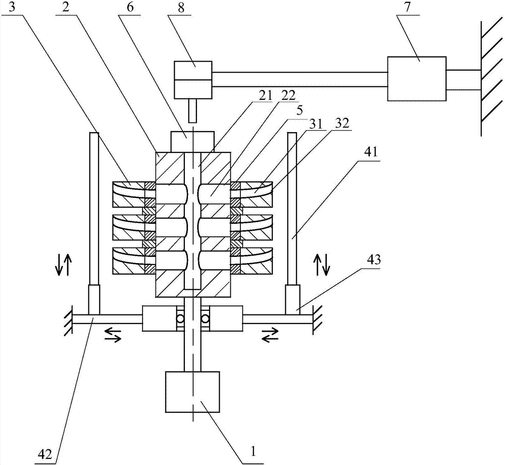 Reconfigurable centrifuge-rotor micro-nano spinning formation device
