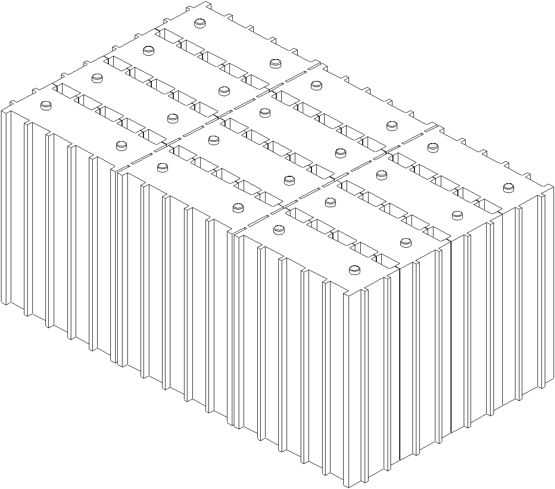 Finite element method-based storage battery thermal management analysis and optimization method