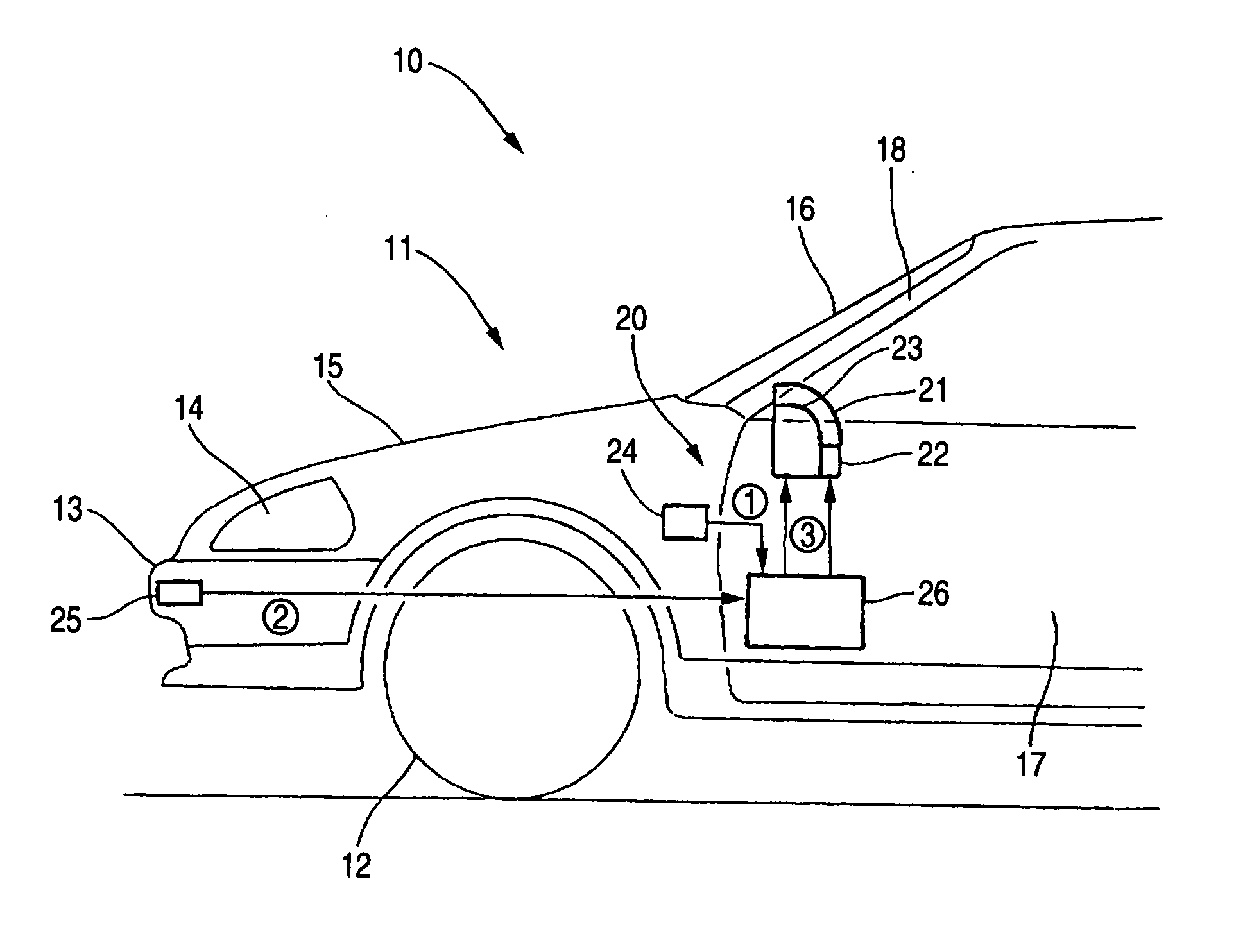 Automotive air bag device