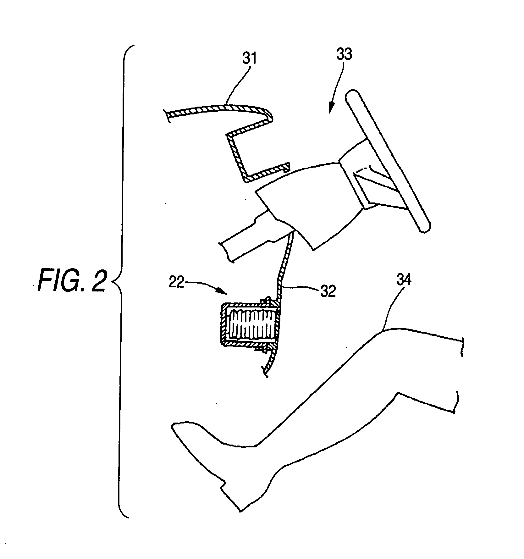 Automotive air bag device