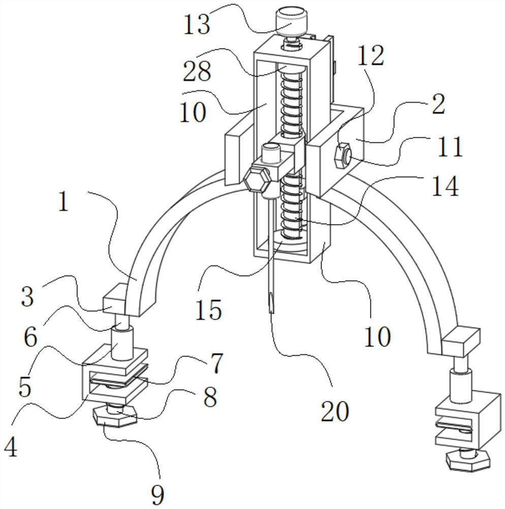 Puncture device and method for gastrointestinal surgery abdominal cavity operation