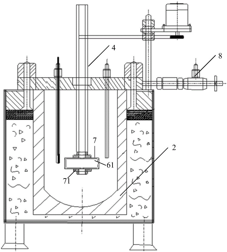 Reaction vessel and corrosion testing system