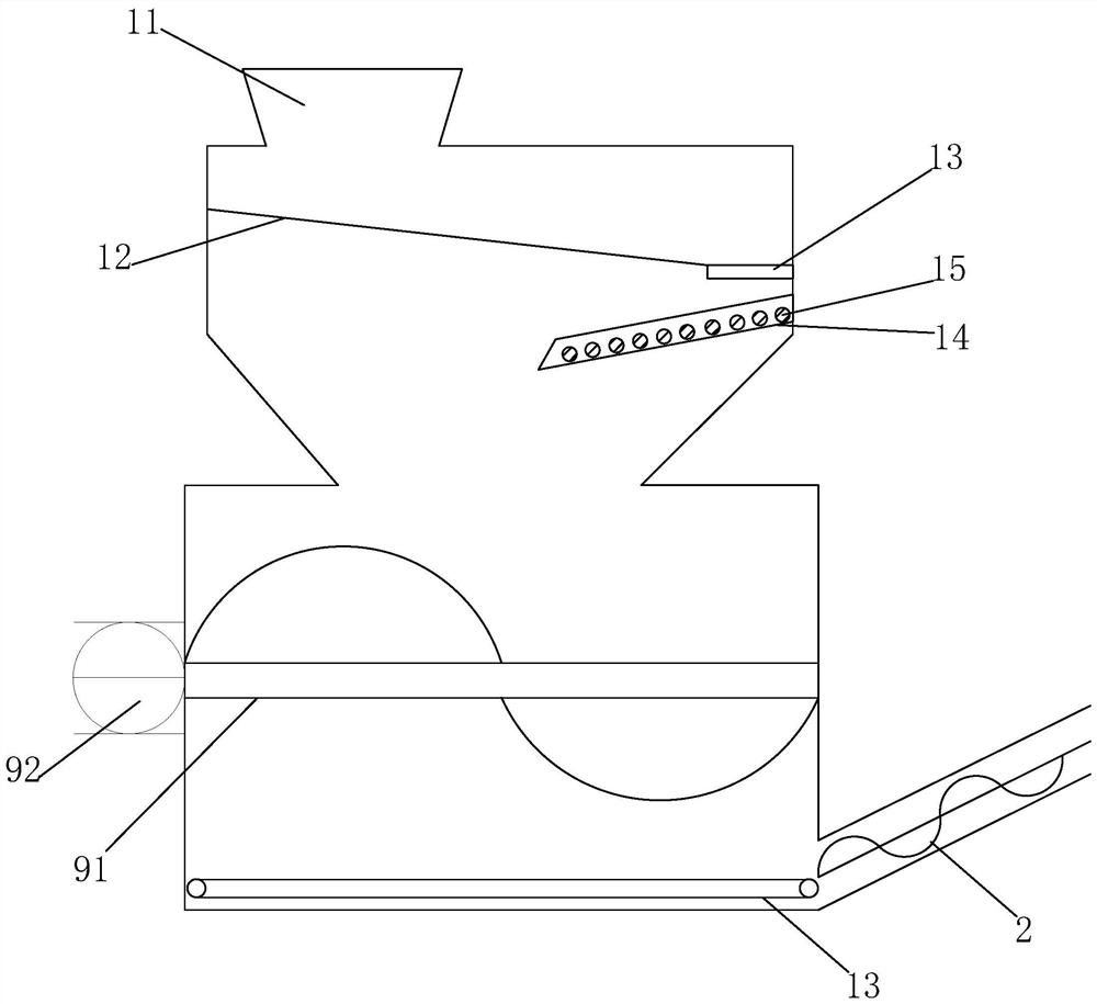 Processing equipment and preparation method of cold-pressed fresh corn juice beverage