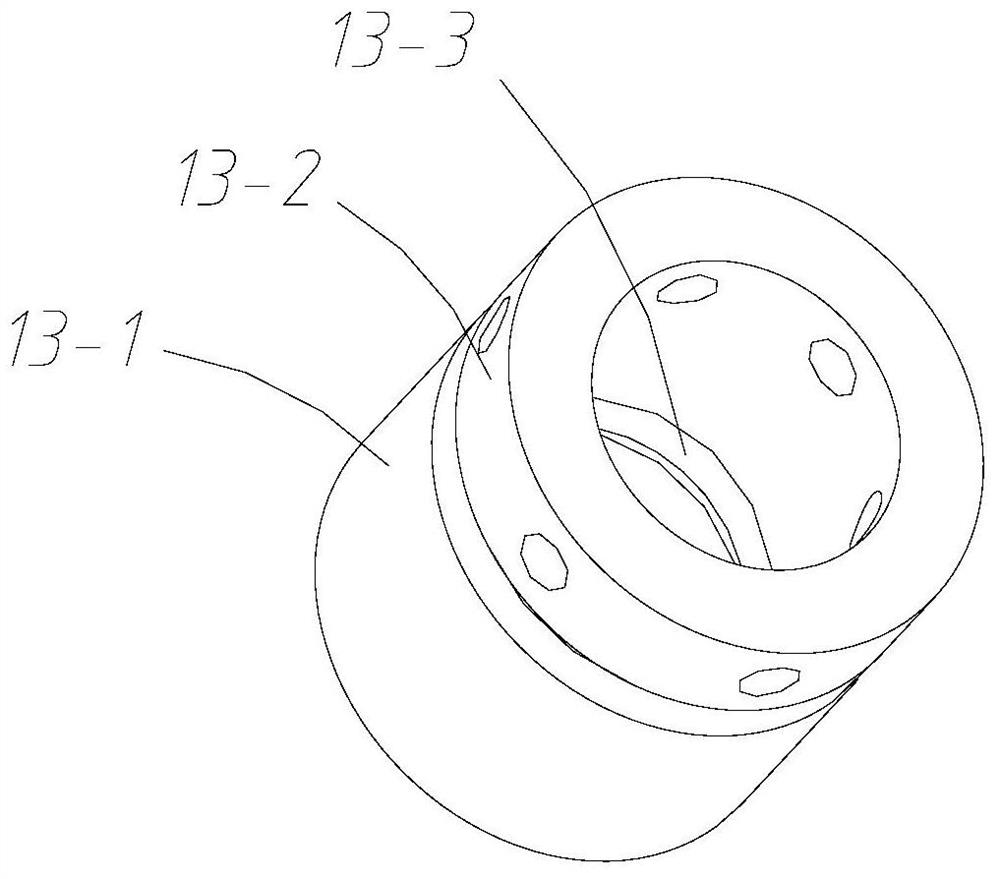 A panda deflection-maintaining stress rod fixing device