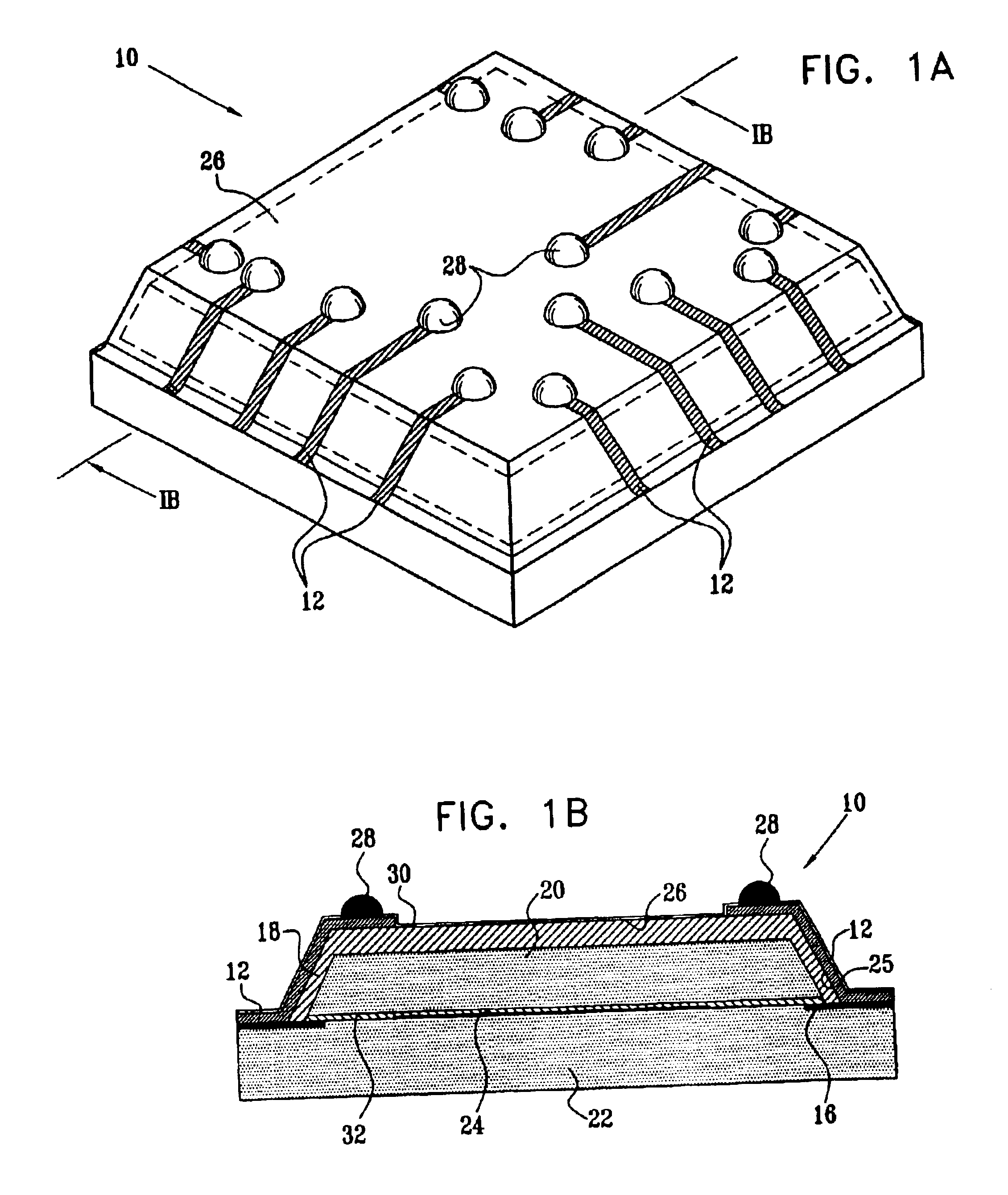Methods and apparatus for packaging integrated circuit devices