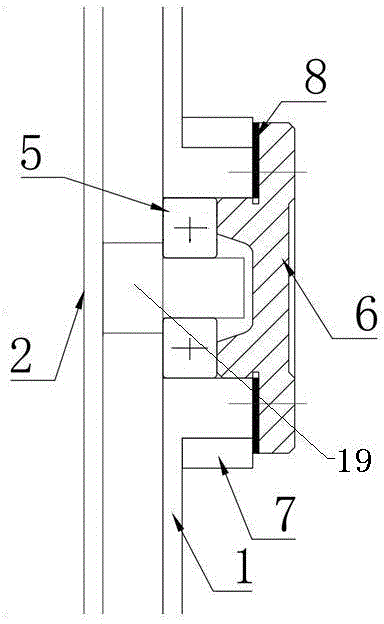 Variable-angle connector and manufacturing method and application thereof