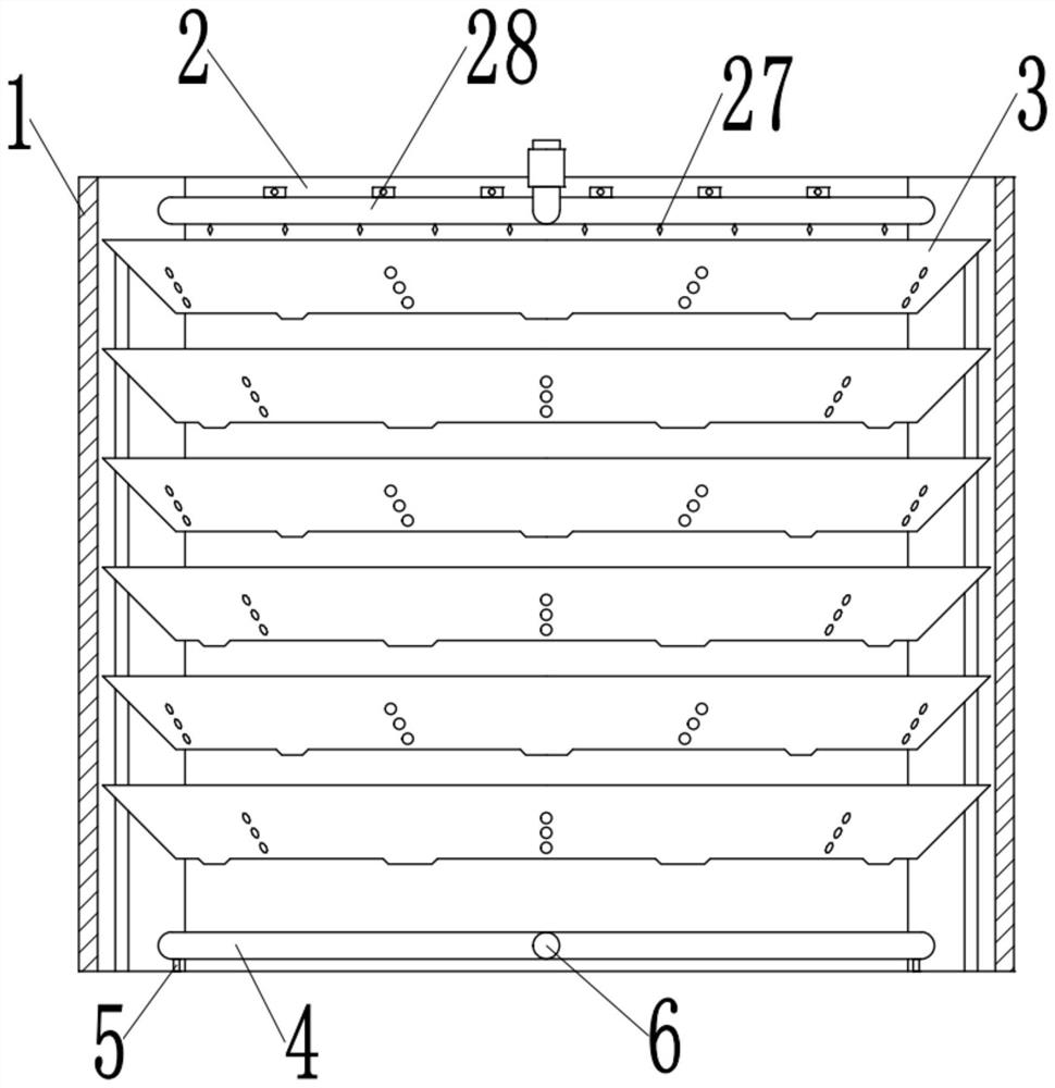 Annular drum-type evaporation barrel for realizing uniform shunting of gas-liquid two-phase refrigerants