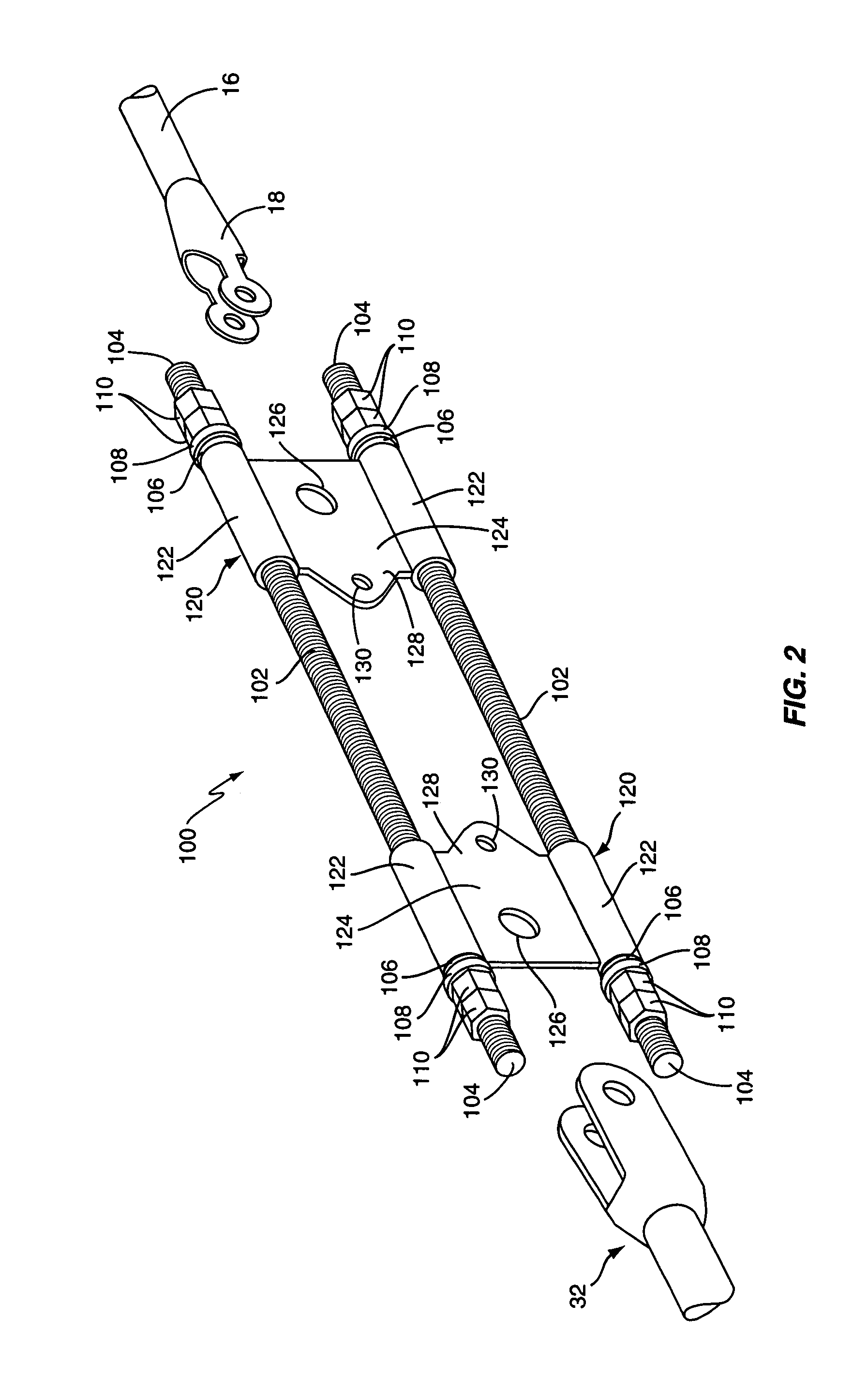 Extended length strand take up device